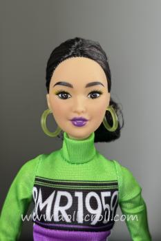 Mattel - Barbie - BMR1959 - Neon Motocross Dress & Oversized Denim Jacket  - Poupée